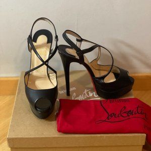 CROSS STREET 150 KID platform sandals 37 black